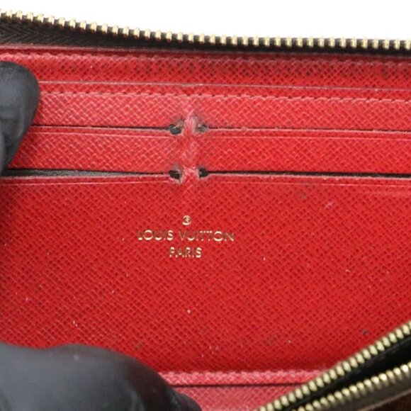 Louis Vuitton Damier Ebene Clemence Wallet - Picture 13 of 14